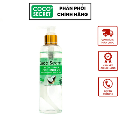Dầu dừa nguyên chất 250ml - Dầu dừa CocoSecret